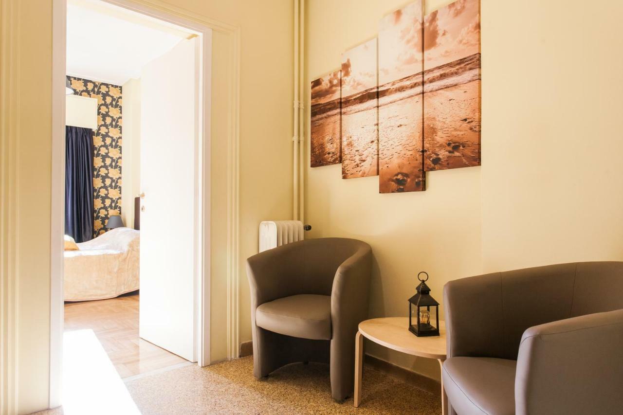 Private Central View Rooms In Apartment Near To Acropolis Metro Station أثينا المظهر الخارجي الصورة
