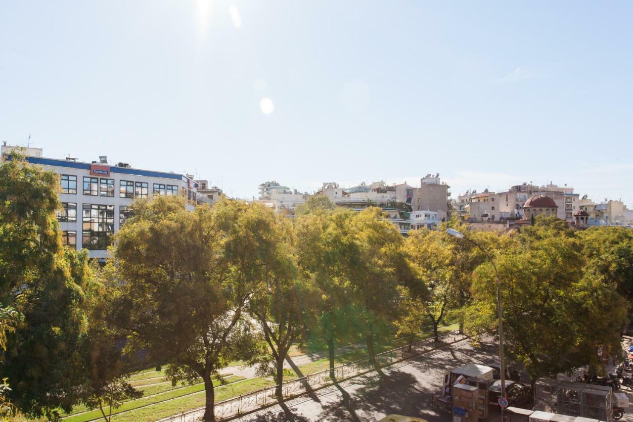 Private Central View Rooms In Apartment Near To Acropolis Metro Station أثينا المظهر الخارجي الصورة
