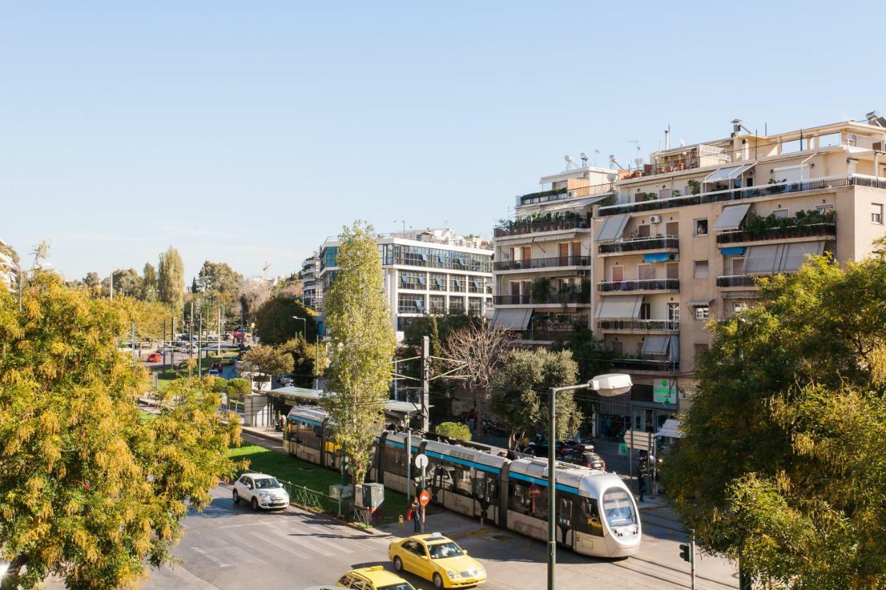Private Central View Rooms In Apartment Near To Acropolis Metro Station أثينا المظهر الخارجي الصورة